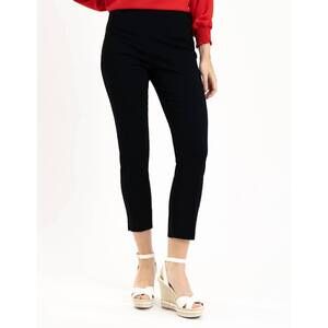 NEW RENUAR cigarette leg ankle pant in black